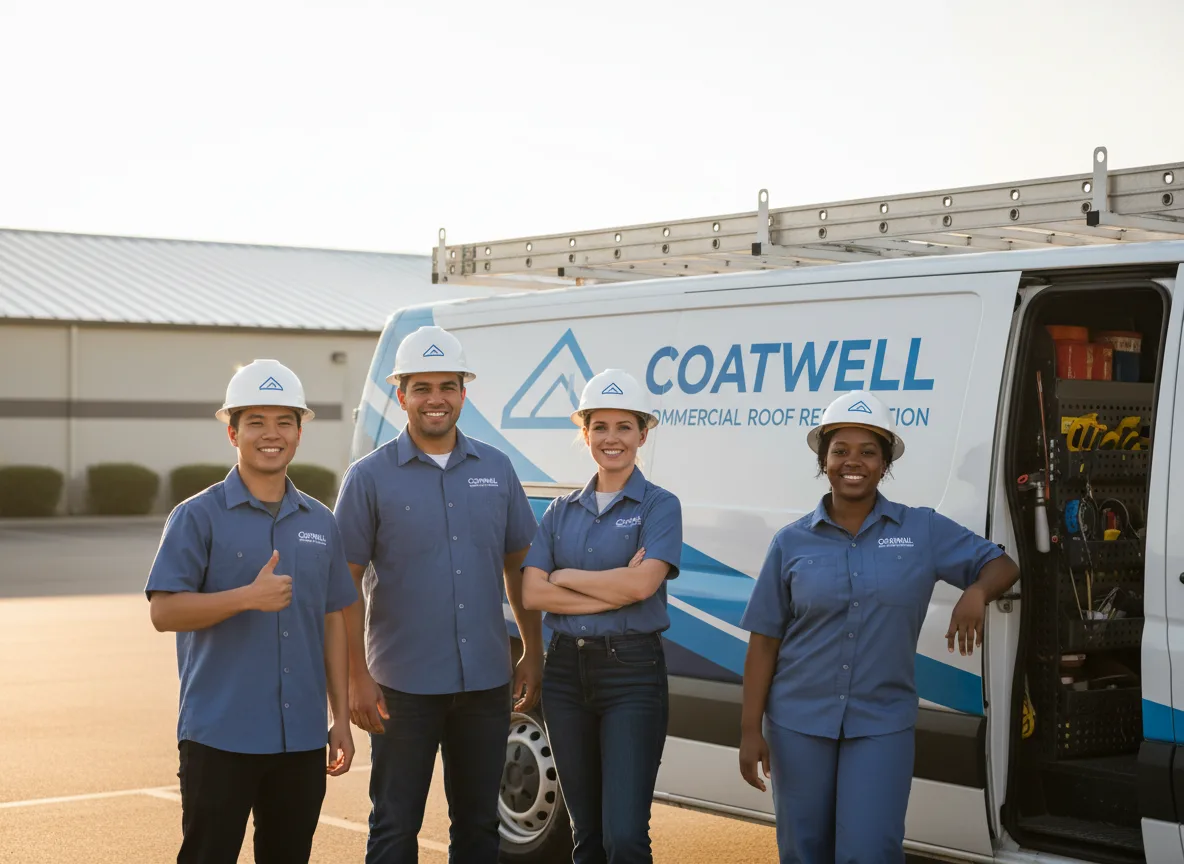 Commercial roof coating company in Lamoure, ND